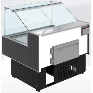 Витрина морозильная Cryspi Sonata Quadro M 1200 LED (RAL 7016)
