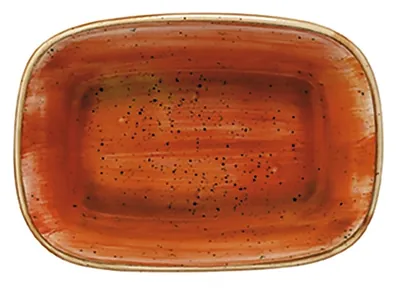 Блюдо прямоугольное Bonna Terracota Aura ATCGRM12DKY 120*85 мм