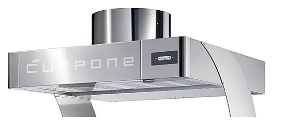 Зонт вытяжной для печи для пиццы CUPPONE DONATELLO KDN635 AS