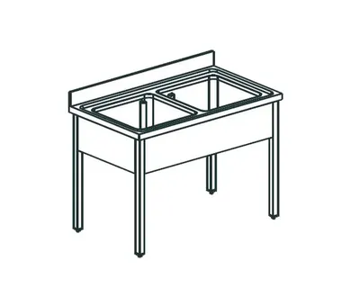 Ванны моечные ВАННА КОТЛОМОЕЧНАЯ APACH CHEF LINE L2P197-85
