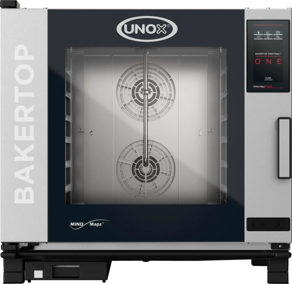 Пароконвектомат UNOX XEBC-06EU-E1LM-MP, электрический, с универсальными направляющими