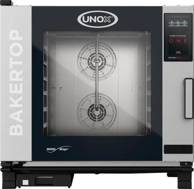 Пароконвектоматы Пароконвектомат UNOX XEBC-06EU-E1LM-MP, электрический, с универсальными направляющими