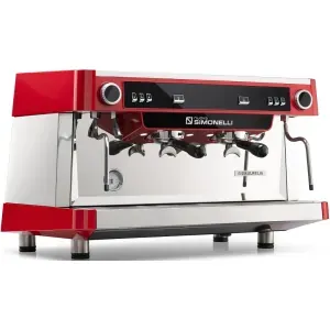 Кофемашины Кофемашина рожковая полуавтоматическая Nuova Simonelli NUOVA AURELIA SEM 2Gr S 220V red+high groups+Group Display