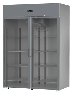 Шкафы морозильные Шкаф холодильный со стекл. дверью Аркто D1.0-G без канапе (R290) нерж.