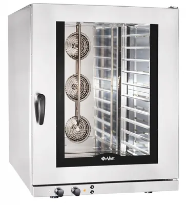 Конвекционные печи Печь конвекционная Abat КЭП-10 (10 ур. 400х600 мм) нерж., эл.механ.