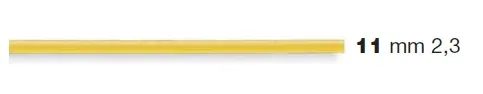 Форма LA MONFERRINA для P6/P12 SPAGHETTI 2.3 MM 11 бронза