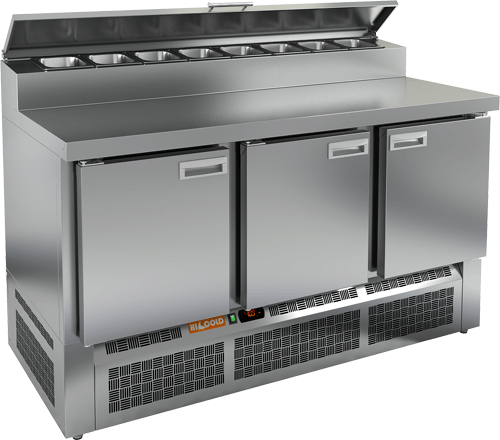 СТОЛ ДЛЯ ПИЦЦЫ HICOLD PZE2-111/GN (1/6H) (R290)
