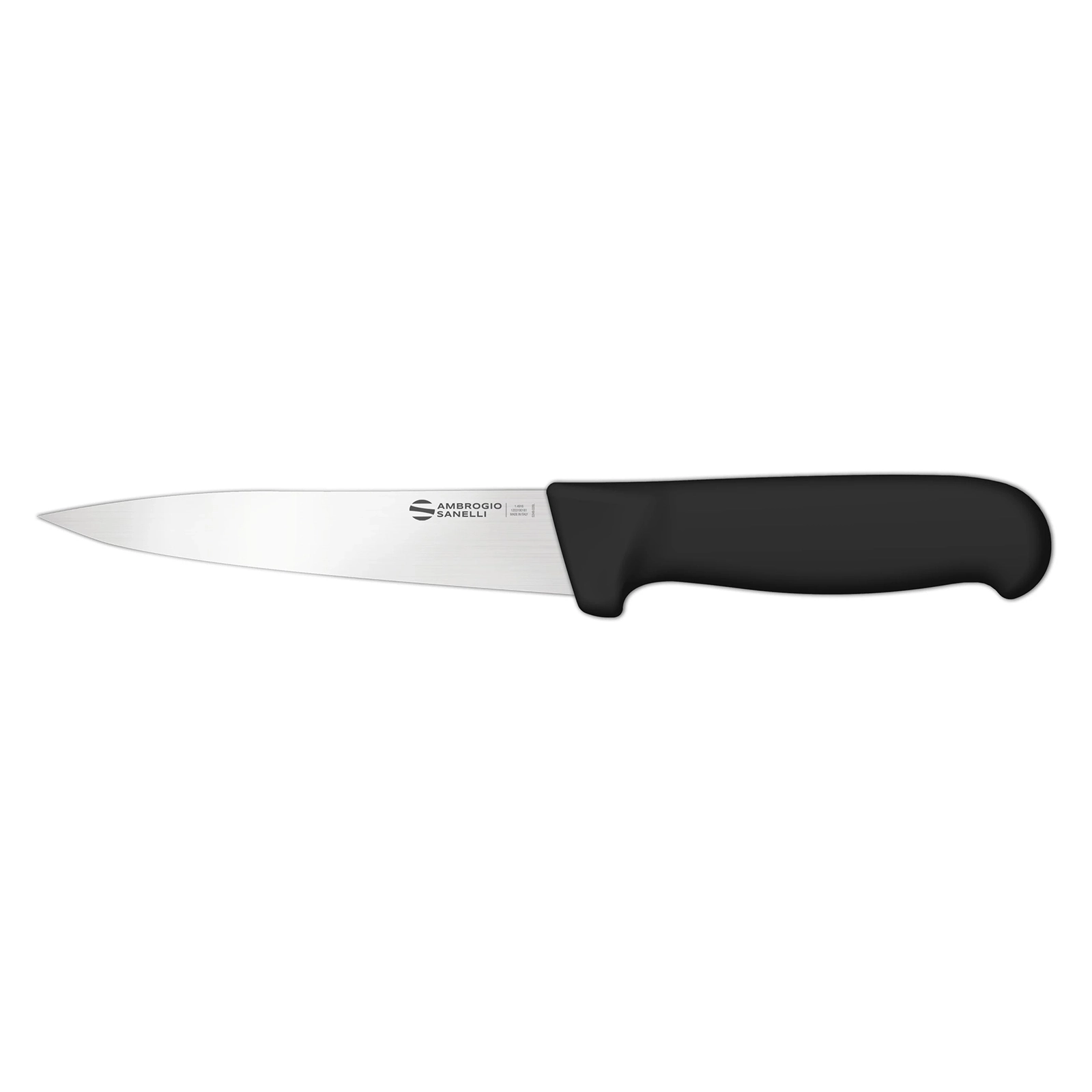 Нож Sanelli Ambrogio серии Supra, SD15016B, шпиговочный 160 мм, черный