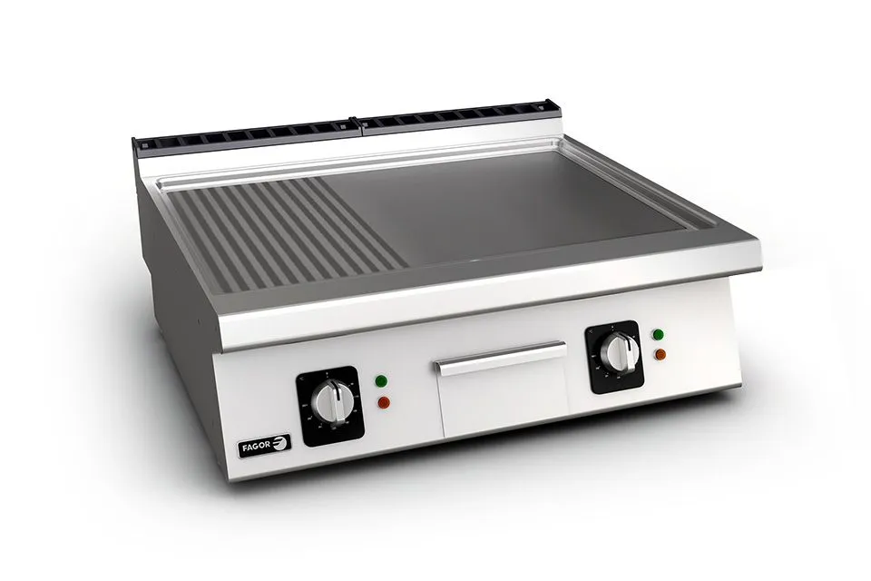 Поверхность жарочная FAGOR FT-E710 L+R, электрическая комбинированная 700 серия