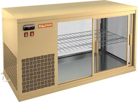 Витрина Hicold VRL 1300 L BEIGE