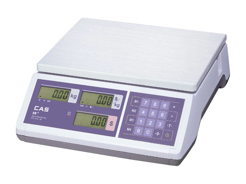 Весы торговые CAS Corp.Ltd.Весы ER-Jr-06CB