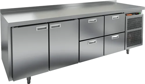 Столы холодильные СТОЛ С МОРОЗИЛЬНЫМ ШКАФОМ HICOLD SN 1122/BT (R290)
