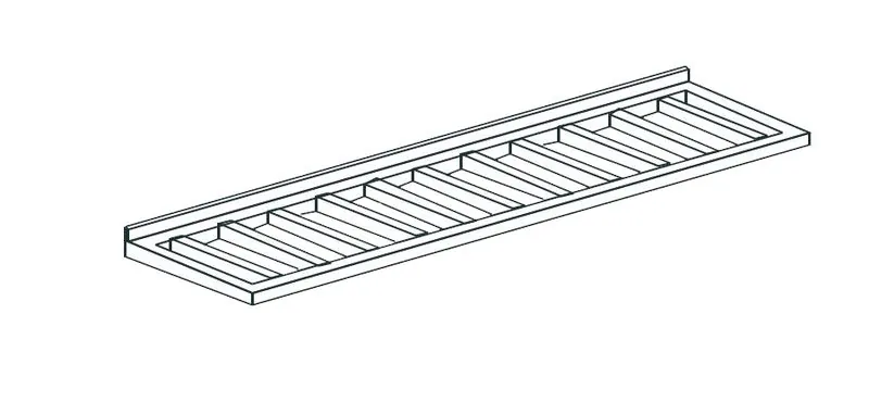 Полка настенная APACH CHEF LINE LSWD10040