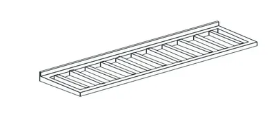 Полки настенные ПОЛКА НАСТЕННАЯ APACH CHEF LINE LSWD10040