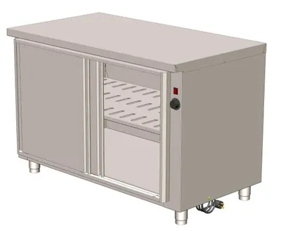 Столы тепловые Стол тепловой Happy Chef TH GN S 15/7/8,5, с дверьми-купе