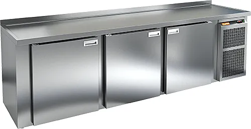 BR-111/GNK стол охл. (-2+10), 3 двери, под кеги, 2840х700х850мм, Hicold RUS