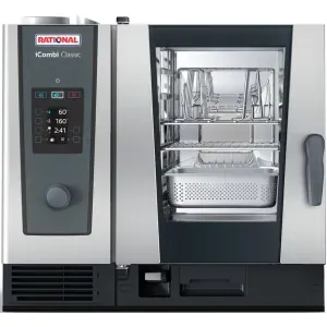 Пароконвектоматы Пароконвектомат Rational iCombi Classic 6-1/1 Elektro+Левая навеска дверцы рабочей камеры