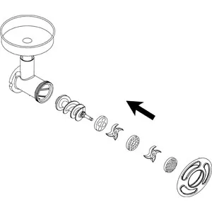 Мясорубка Fimar 32RS 380V (no CE)+Inox Unger System