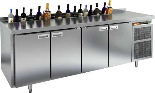 Столы холодильные СТОЛ С ХОЛОДИЛЬНЫМ ШКАФОМ HICOLD SN 1111 HT V (R290)