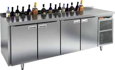 Столы холодильные СТОЛ С ХОЛОДИЛЬНЫМ ШКАФОМ HICOLD SN 1111 HT V (R290)
