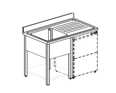 Ванны моечные ВАННА МОЕЧНАЯ APACH CHEF LINE L2S186-54RWD