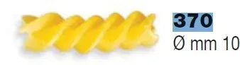 Рабочие органы и насадки Форма LA MONFERRINA для P50 FUSILLI 3 PRINCIPI 10ММ 370 бронза