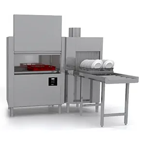 Конвейерные посудомоечные машины МАШИНА ПОСУДОМОЕЧНАЯ APACH ARC100 (T101) ТУННЕЛЬНАЯ ДОЗ+СУШ УГ Л/П