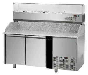 Столы для пиццы и салатов СТОЛ ДЛЯ ПИЦЦЫ APACH APZ02+VR4 160 VD