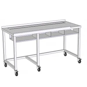 Стол для раскатки теста RoboLabs SRs2D-170/7P-H9K