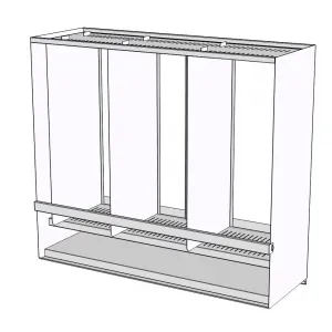 Диспенсер коробок для пиццы RoboLabs ППК-125/039-В97-Д