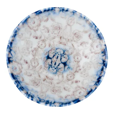 Тарелки, блюда, салатники, миски Kutahya Blue Blanc BNAC10CT891310 Блюдце-розетка с рельефным бортом (D2, 106мл, d10см, h3см)