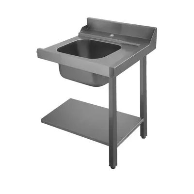 Столы для посудомоечных машин Стол с ванной 700 мм правый APACH CHEF LINE L80206L700