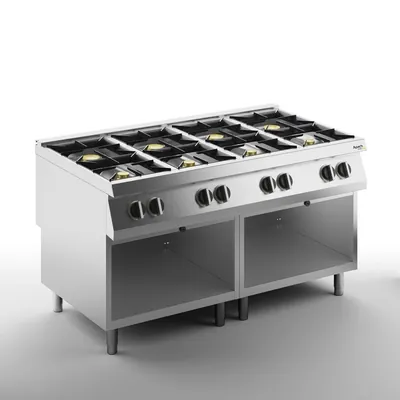 Плиты профессиональные ПЛИТА ГАЗОВАЯ 8 КОНФОРОЧН. 900 СЕРИИ APACH CHEF LINE SLRRG169OS