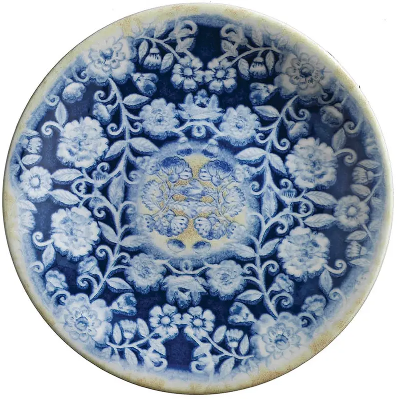 Kutahya Blue Blanc BNTS27DU891310 Тарелка плоская без полей (D1, d27см, h2,6см)