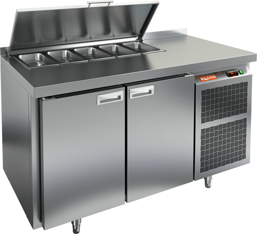 СТОЛ ДЛЯ САЛАТОВ HICOLD SL1-11GN (1/3) (R290)