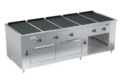 Плиты профессиональные ПЛИТА ГАЗОВАЯ ВУЛКАН-HEIDEBRENNER ПРГ-IIA-5С 2ДШ Maxi АРТ.82532
