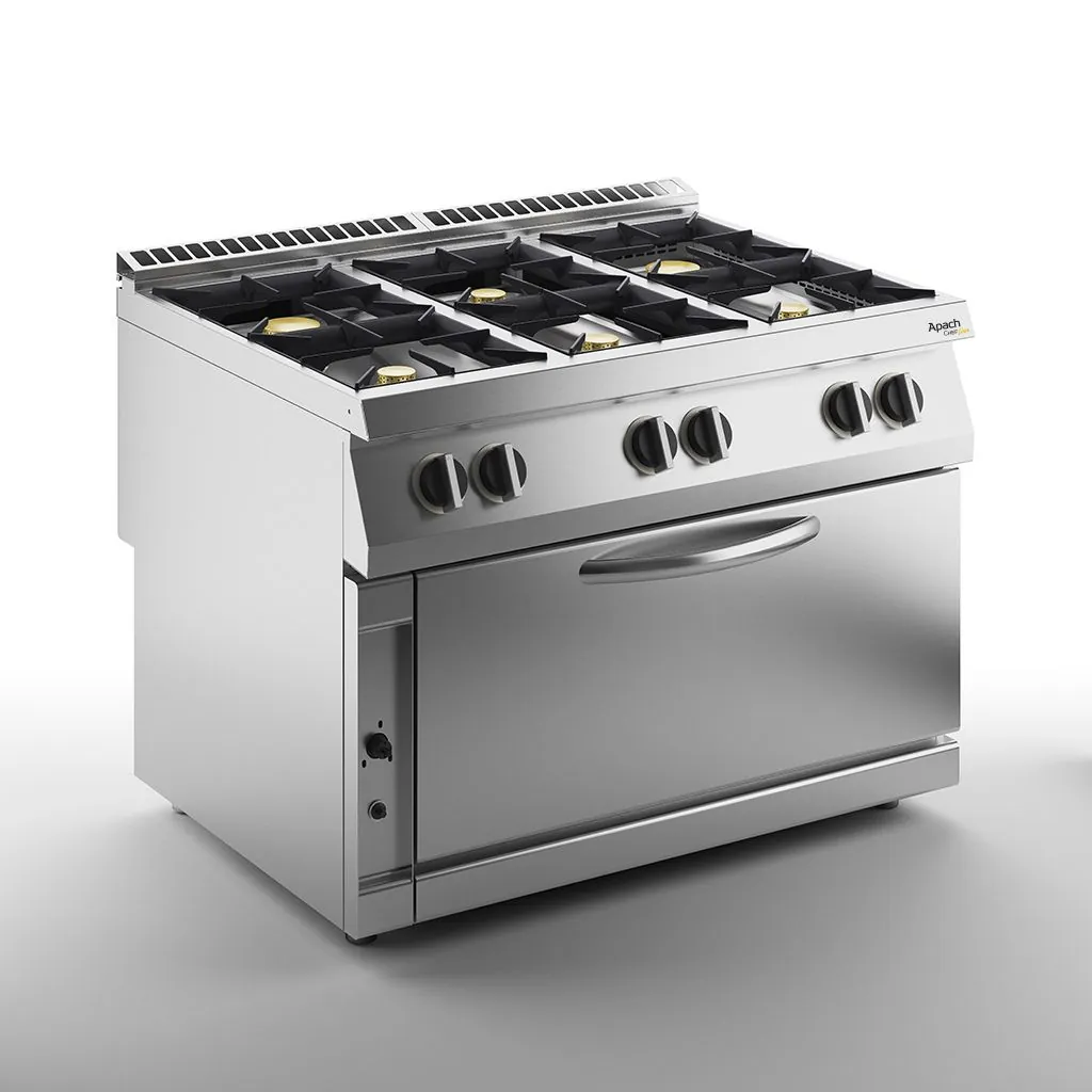 ПЛИТА ГАЗОВАЯ 6 КОНФОРОЧН. 900 СЕРИИ APACH CHEF LINE SLRRG129FG
