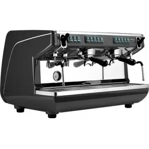 Кофемашина рожковая автоматическая Nuova Simonelli Appia LIFE 2gr V 220V black+high groups+economizer