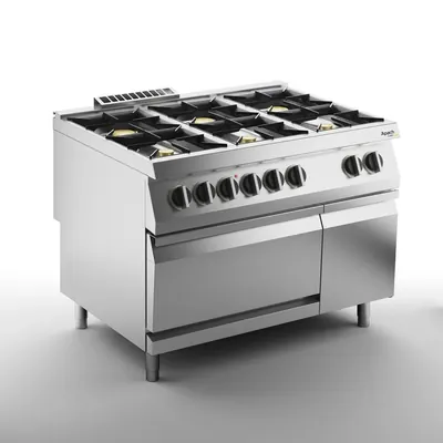 Плиты профессиональные ПЛИТА ГАЗОВАЯ 6 КОНФОРОЧН. 900 СЕРИИ APACH CHEF LINE SLRRG129FECS