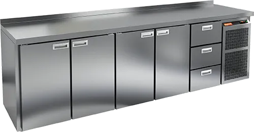 Стол с холодильным шкафом Hicold GN 11113 BR2 TN (R290)