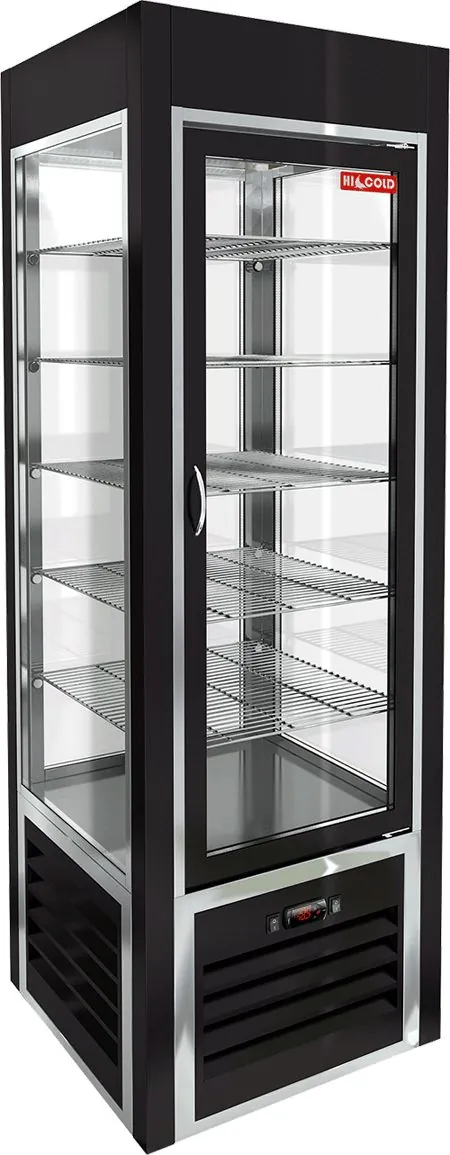 Витрина кондит/вертикальная Hicold VRC 350 SH BLACK FR