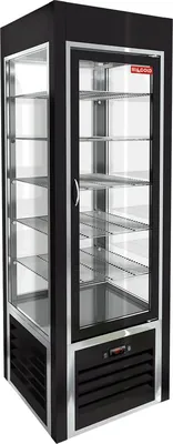 Витрины кондитерские ВИТРИНА КОНДИТ/ВЕРТИКАЛЬНАЯ HICOLD VRC 350 SH BLACK FR