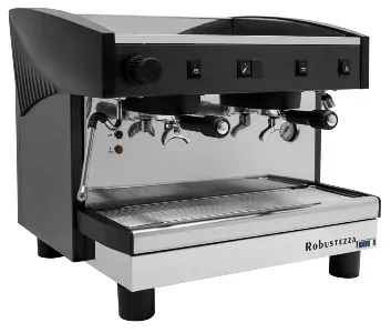 Кофемашины Кофемашина полуавтомат Robustezza ST2M COMPACT/ черная+высокая группа 1Ф