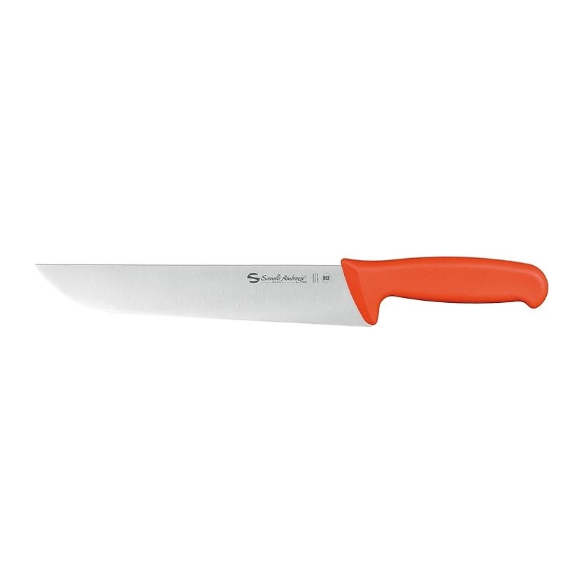 Нож Sanelli Ambrogio серии Supra Colore, SM09026R, для мяса 260 х 46 мм, красный