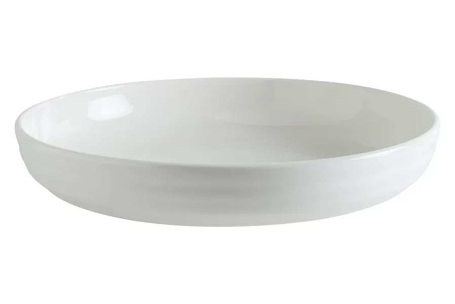 Тарелка Bonna POT18CK, 71106, d=180 мм глубокая 650 мл h=45 мм с бортом белый форма Потт
