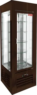 Витрины кондитерские ВИТРИНА КОНДИТ/ВЕРТИКАЛЬНАЯ HICOLD VRC 350 R Sh BROWN