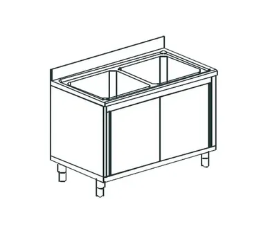 Ванны моечные ВАННА КОТЛОМОЕЧНАЯ APACH CHEF LINE L2P167-75SD
