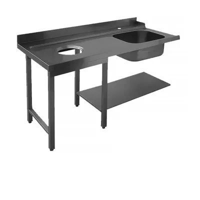 Столы для посудомоечных машин Стол сортировочный 1500 мм правый APACH CHEF LINE L75442