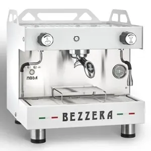 Кофемашины Кофемашина полуавтомат BEZZERA MODA PM 1GR белая+экономайз+подсвет 1ФАЗА
