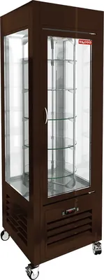 Витрины кондитерские ВИТРИНА КОНДИТ/ВЕРТИКАЛЬНАЯ HICOLD VRC 350 R BROWN